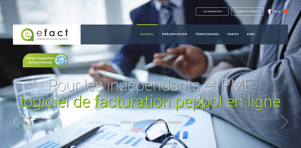 Homepage of Expert Vision SPRL