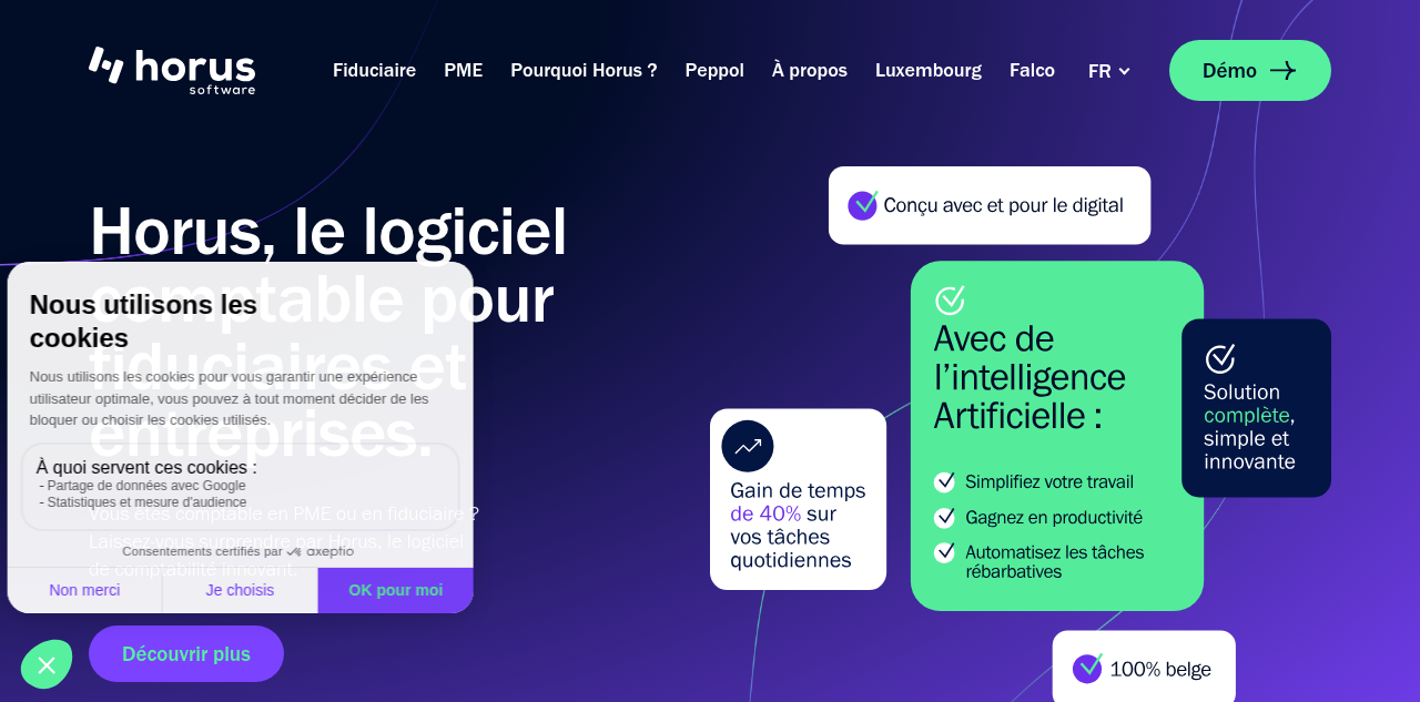 Homepage of Horus
